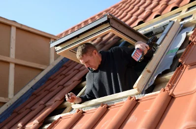 Pose de fenêtres de toit Velux à Vézilly